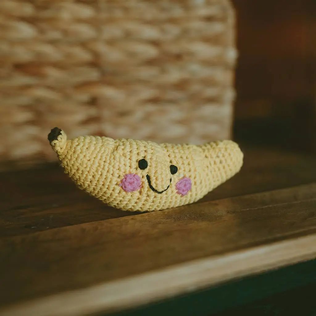 Banana Rattle Baby Toy | Buy Good Things