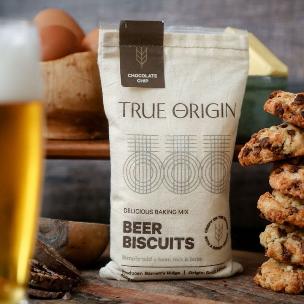 Chocolate Chip Beer Biscuits - pint and biscuits