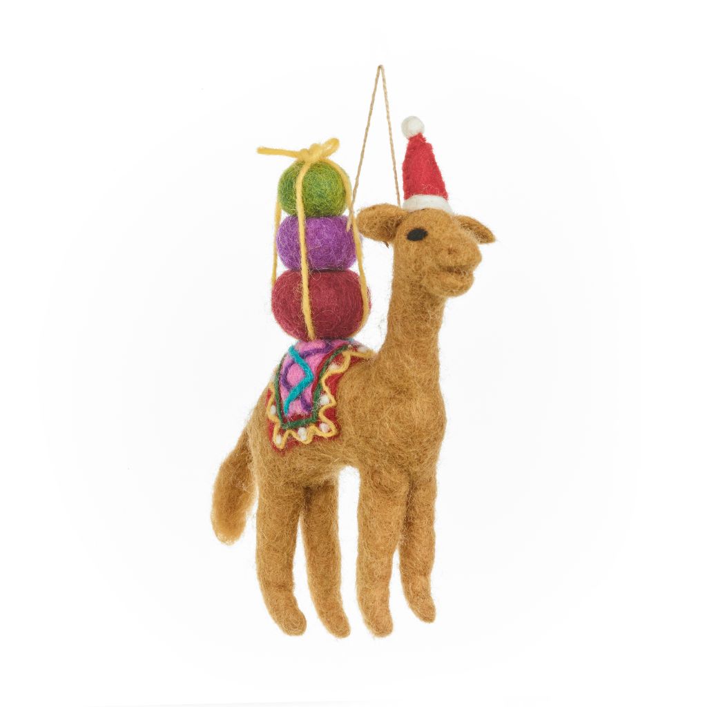 NEW! Christmas Camel | Felt Christmas Tree Decoration