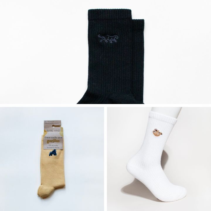 Luxury Ribbed Bamboo Socks Gift Set | 3 Pairs of Socks