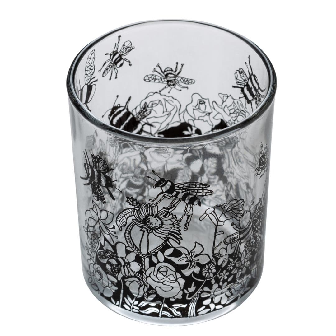 Oats & Honey Plant Wax Candle  Bee Free - reusable glass tumbler