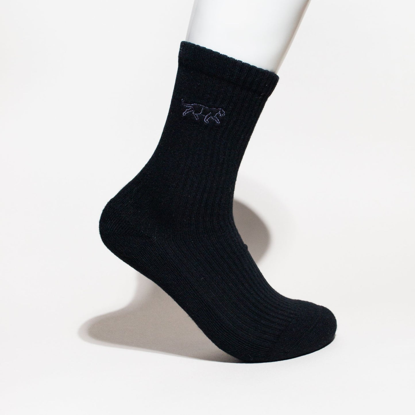 NEW! Luxury Ribbed Bamboo Socks Gift Set - black panther