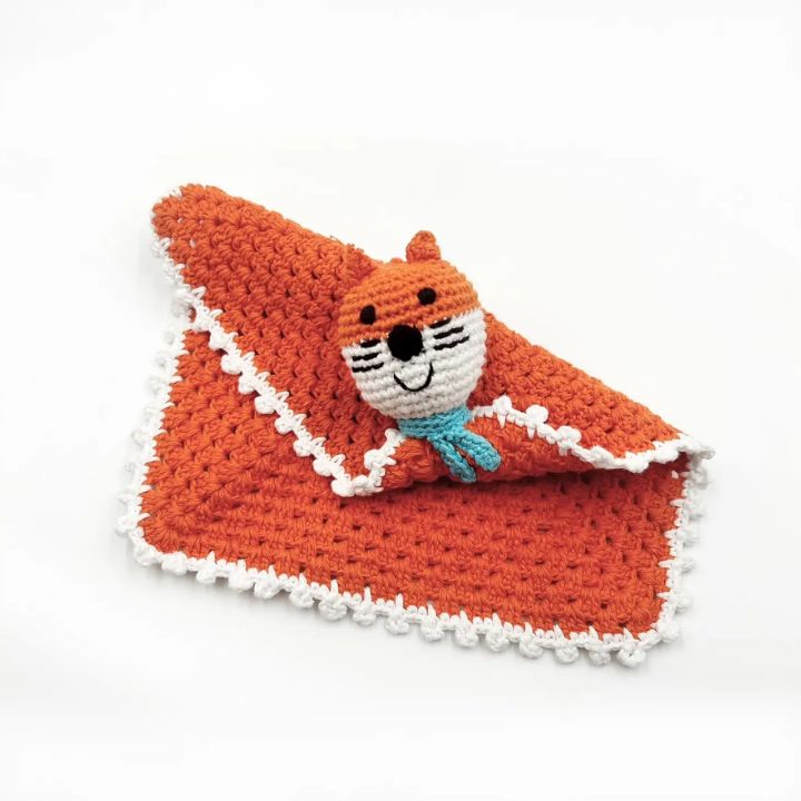 Sleepy Fox | Baby Comforter and Toy