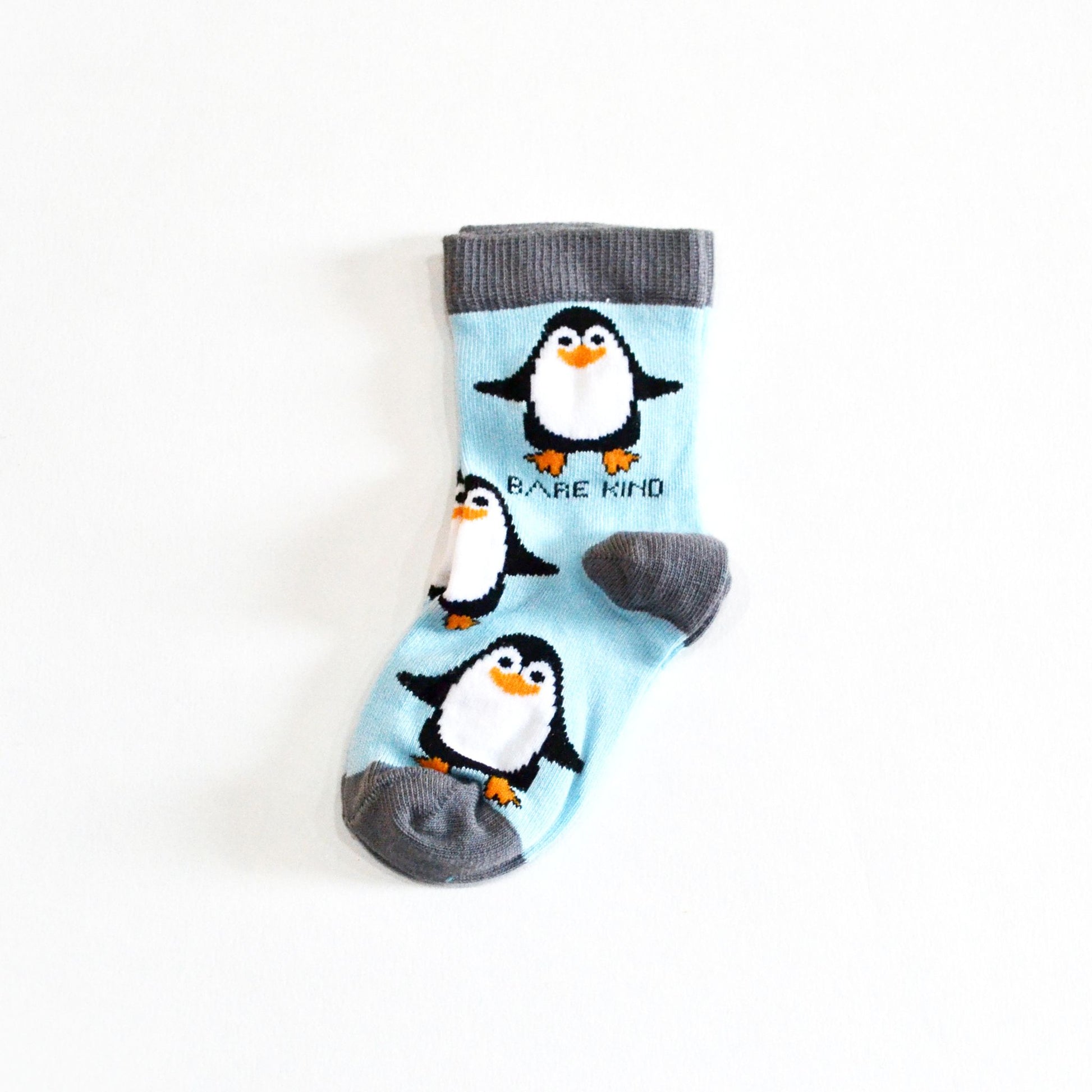 Socks Protecting Penguins  Bamboo Socks  3 Kids' Sizes - sock