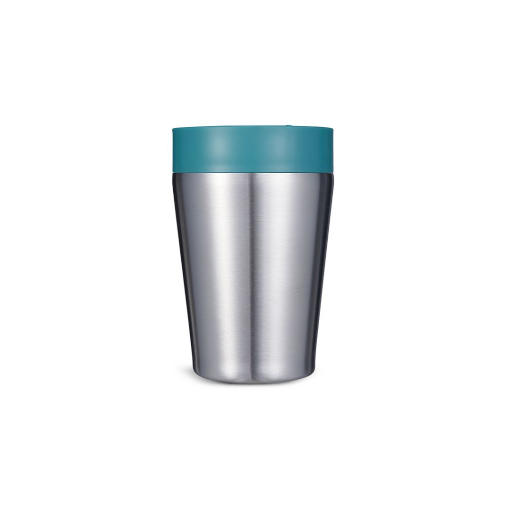 Stainless Steel 8oz Coffee Cup - Green