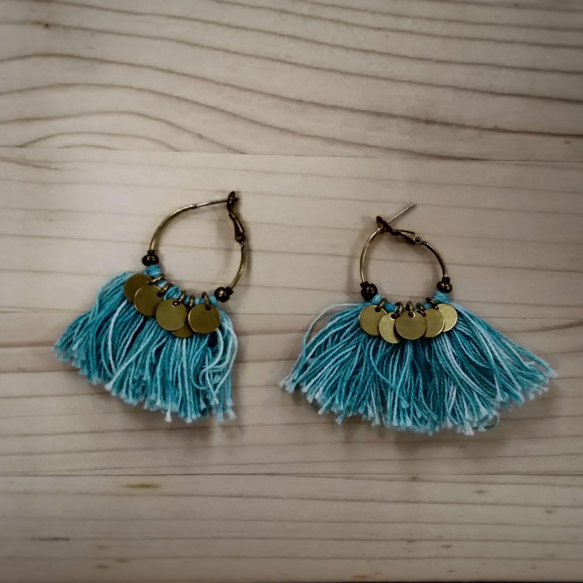 DIY Clay Flower Tassel Earrings - mikyla